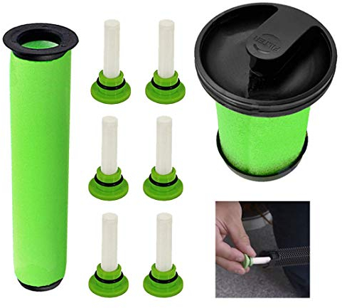 SPARES2GO Washable Foam Filters + Freshener Kit for GTech System - AirRam K9 MK2 + Multi K9 MK2 Cordless Vacuum Cleaners