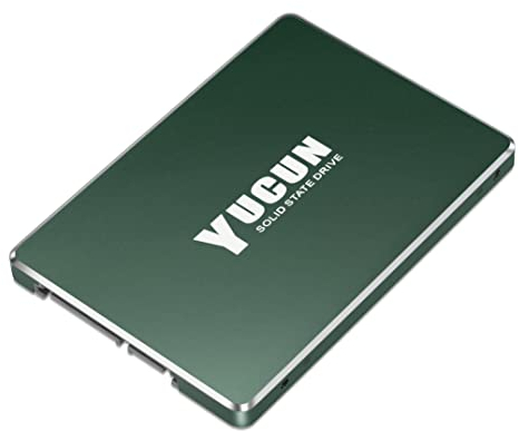 YUCUN 2.5 Pulgadas SATA III Disco Duro sólido Interno de Estado sólido 256GB SSD