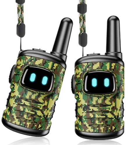 Walkie Talkie Kinder, Spielzeug ab 3 4 5 6 7 8 Jahre Junge Geschenk Junge 3-10 Jahre Walki Talki Kinderspielzeug ab 3-8 Jahre Jungen Mädchen Funkgeräte Kinder Geschenkideen Outdoor Spiele für Kinder
