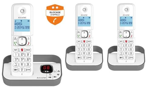 Téléphone sans fil Alcatel F 860 VOICE TRIO