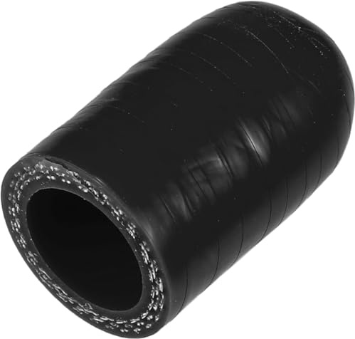 LUXERAD Bouchons de tuyau en silicone de diamètre intérieur 8 mm pour deux ports de vide de dérivation du chauffage du liquide de refroidissement (Noir)