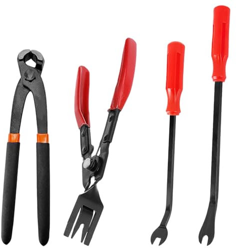 Set estrattori di chiodi, Facili da Smontare Senza Danneggiare la Vernice Dell'auto, Adatte per La Riparazione, La Modifica e La Manutenzione Quotidiana Dell'auto (Dimensione media)