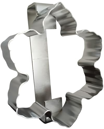 OCS Parts 6-Inch Snowflake Donut Cutter | Commercial Grade Stainless Steel | Snow Flake Shape Donut Cutter for Donut Shops, Bakeries and Home Baking