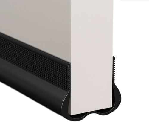 PVC Door Sweeps Seal Gaps Seal Soundproofing Strips 1 Roll for Enhances Sound Insulation in Homes & Offices Quiet Comfort Living Solution
