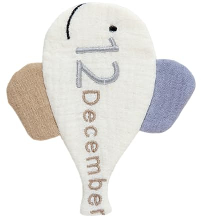 Carte de jalons de bébé Jouet en coton Beau mois d'obstétrique et accessoires pour nouveau-né Photographie Beau souvenir Cadeau nouveau-né Photographie d'ampoule à mémoire