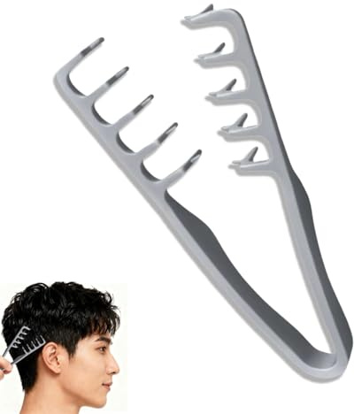 Texture Comb, Volumizing Wide-Tooth Hair Styling Comb, Wide Tooth Detanglers, Root Volumizing Tool, Seamless Design, Smooth Styling for Volume and Grooming Accessory Seam Covering Bangs, 1PCS