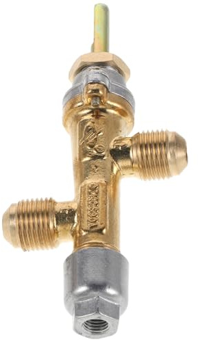 IWOWHERO Vanne de Régulation Gaz en Laiton pour Chauffage de Terrasse – Pièce de Rechange Compatible pour Chauffe-terrasse Extérieur – Soupape de Sécurité Étanche pour Chauffage Propane,