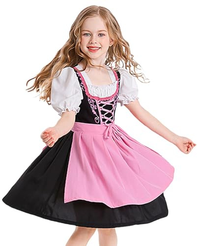 Ungtyb Traje de Festival de la Cerveza para Bebé Niña,Disfraces del Festival de la Cerveza para Niños | Vestido de Halloween para niños Vestido de de la cerveza para niñas,Disfraz de de la cerveza