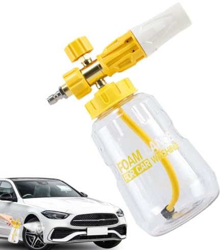 Spruzzatore A Schiuma Spruzzatore A Pompa Manuale Portatile 1L | Annaffiatoio pompa schiuma ad alta pressione per giardino e pulizia auto
