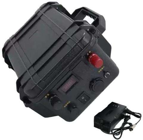 JHKJ Batería de Litio de 12 V para propulsores | Baterías de 12 voltios, 60 Ah, 100 Ah, 150 Ah y 200 Ah para embarcaciones de pesca, con cargador para propulsores marinos