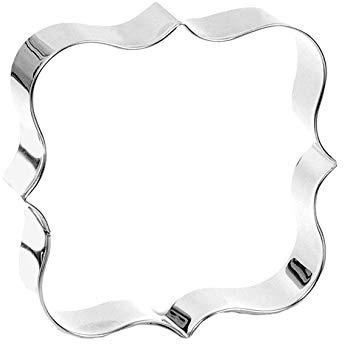 WDYJMALL Square Plaque Cookie Cutter