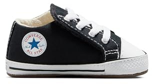 Converse Unisex Baby Chuck Taylor All Star Cribster Canvas Color Sneaker, Black Natural Ivory White, 20 EU