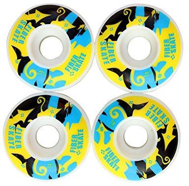 Skateboard-Rollen ohne FJY-Rad, 95 A, 4 Stück, 52 x 32 mm, PU Downspeed Schieberäder, Skateboard-Teile Logo