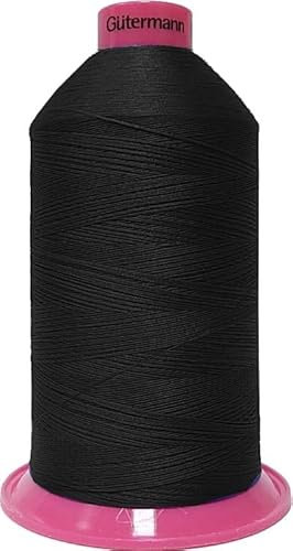 Gütermann Bauschgarn 10.000m / Overlockgarn elastisch E151 flauschgarn dehnbar für Overlock Coverstich Coverlock