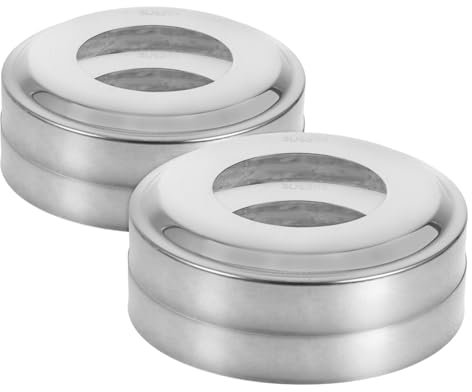 YARNOW 4pcs Stainless Steel Pool Ladder Steps Cover Replacement for Inground Pool Ladder Tubing Protector