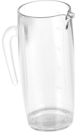 MOLUCKFU Transparenter Elektronischer Weindekanter aus PC mit 500ml Fassungsvermögen und Skala Eleganter und Einfacher Weinspender für Stilvolle Dinnerpartys