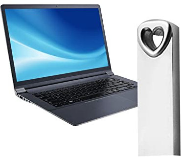 U Disk Clé USB 3.0 – USB 3.0 – Clé USB 3.0 avec disque en forme de cœur étanche IPX7 – Étanche IPX7 – Clé USB portable en forme de cœur (conventionnelle)