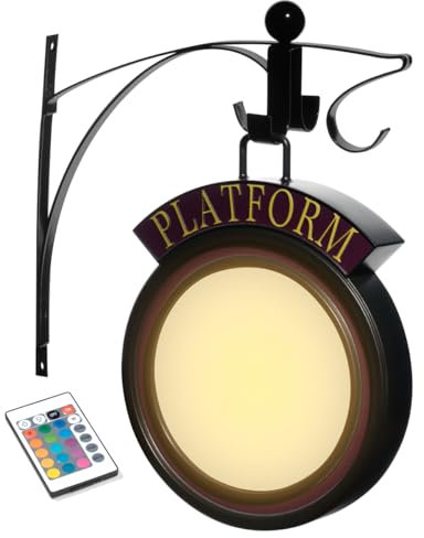 Fanimyholy Luz nocturna de Personajes de Películas, Luz Nocturna de Harry, Lámpara Mágica para Niños, Decoración Mágica para Habitaciones Infantiles, Lu-z Ambiental Creativa de 16 Colores