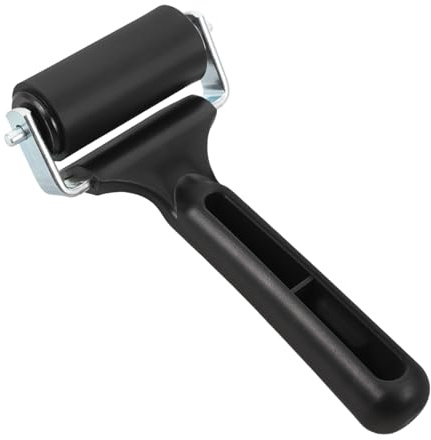 NOLITOY Rullo in Gomma Antiscivolo per Stampa e Arte Roller per Inchiostrazione Uniforme Strumento per Pittura e Linoleum Pressione Stabile e Precisione per Artisti e Hobbyisti