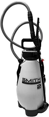 Smith Performance Sprayers Smith - Pulverizador de blanqueador Multiusos de 2 galones para Profesionales Que eliminan Moho, desengrasar o Limpiar, Blanco, 190684