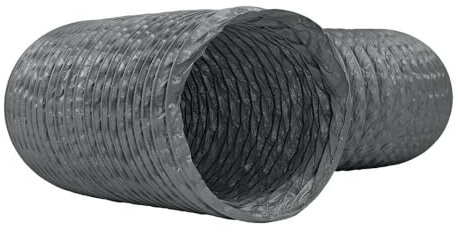 10m Abluftschlauch Ø 110 / 112mm flexibel PVC Schlauch Klimaanlage Wäschetrockner Dunstabzugshaube oder Lüfter (110)