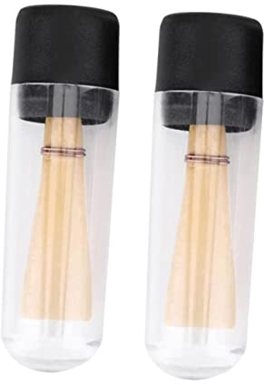 Fagottrohrblatt Handgefertigt für Studenten als Zubehör | Beige Reed, Feine Verarbeitung, Klarer Klang, 2 Stück Pack, Geeignet für Bassoon Instrumententeile