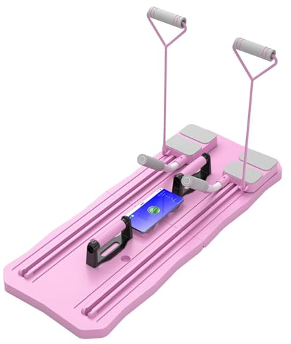 Pilates Reformer, Pilates Reformer für zuhause, Pilates Reformer Maschine, Faltbare Pilates Brett, Multifunktionales Pilates Ausrüstung für Zuhause und Fitnessstudio, Tragbares Pilates Zubehör