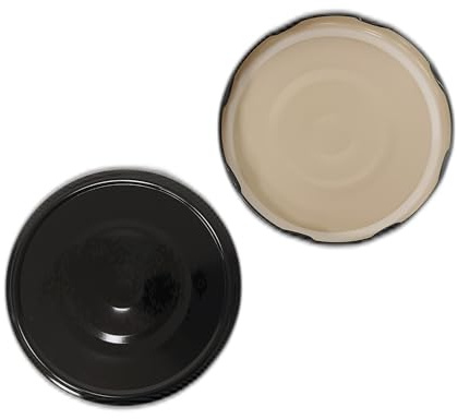 Capsules Twist Off Avec Flip Diamètre 110 mm Couleur Noir Couvercles Pour Pots Avec Bouton Central Contrôle Clic Clac (5)