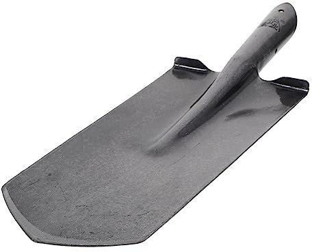 HEMOTON Pelle de Jardin en Acier au Manganèse, Outil Portable pour Creuser et Bêcher, Plantation en Extérieur Camping