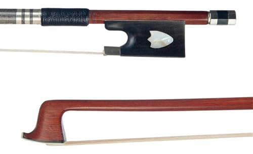 Handgefertigte Geigenbögen 4/4 Violinbogen Holz Rundstab Frosch Balance