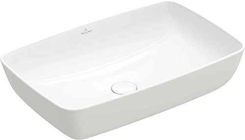 Villeroy & Boch Artis 417258 Aufsatzwaschtisch, 580 x 380 mm, ohne Überlauf, Farbe: Weiß – 41725801