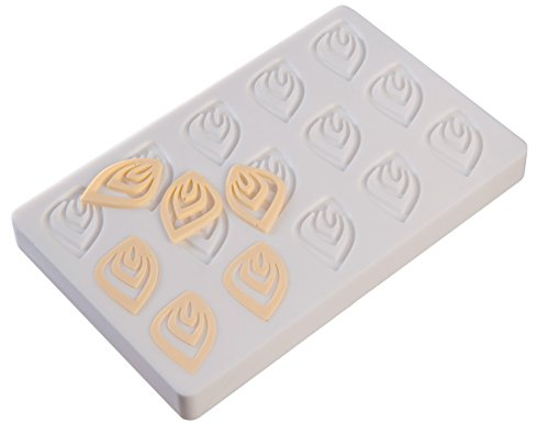 Paderno World Cuisine 47862-71 - Stampo per cioccolatini, in policarbonato, colore: Bianco