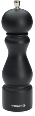 DE BUYER -S330.140404 -moulin a sel rumba noir mat 14cm