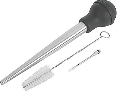 Unbekannt WESTMARK Bratensaftspritze Edelstahl 28cm 3teilig
