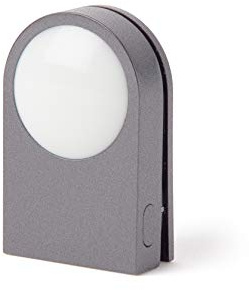 Lexon Lucie Mini-LED-Clip-Lampe (Gun Metal)
