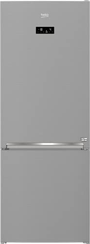 Beko - RCNE560E40ZLXPHUN - Frigorifero Combinato, Total No Frost, Connessione WIFI HomeWhiz, Cassetto Raggi UV, Compressore Inverter - Inox, 70 x 74,5 x 192 cm