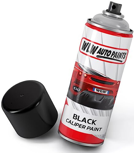 Xtremeauto Brake Caliper Spray Paint - High Temperature Brake Caliper Paint, 400ML Gloss Brake Callipers Aerosol Break Calipers Paint (Classic Black)