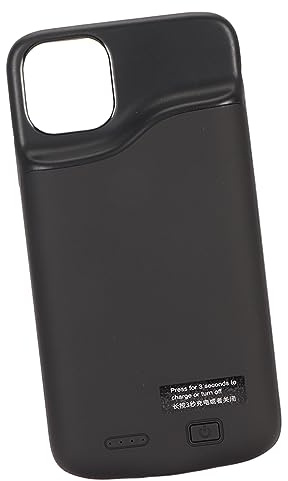 Topiky Akkuhülle für Phone 11 Pro , 6000 MAh, Schlanke Wiederaufladbare Ladehülle, für Phone 11, 6,5 Zoll Erweiterte Ladeschutzhülle (Schwarz)