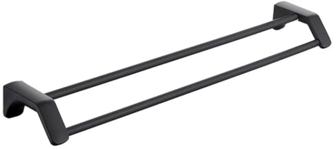Badetuchhalter aus Edelstahl, Badezimmer-Handtuchhalter mit 2 Etagen, Leiter-Handtuchhalter, Badezimmer-Wandmontage, freie Montage, doppelte Handtuchstange, for Badezimmer, Waschraum, Küche, platzspar