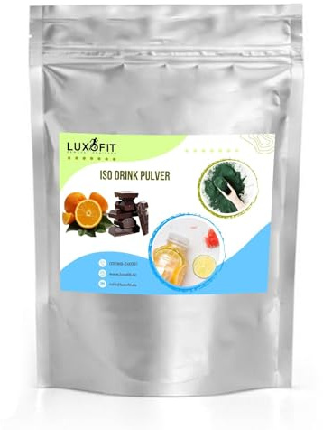 Luxofit BitterSchoko Orangen Isotonisches Getränkepulver, Sportgetränk, schnelle und einfache Zubereitung, Hydration für Ausdauersport, Elektrolytgetränk (10 Kg)
