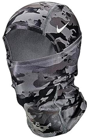 Nike Pro Therma-Fit Hyperwarm Hood, Balaclava (Grey Camo) - Unisex