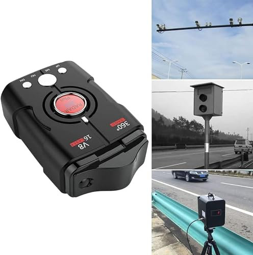 Speed Camera Detectors, Radar Detector For Cars, Laser/Radar Detector,Extreme Range, Voice Alerts, Red Light Speed Camera Alerts, OLED Display, Real Time Vehicle Speed Alert System