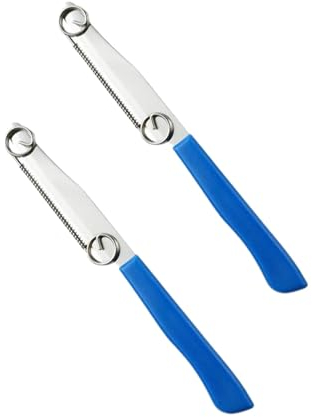 Coltello Per Affettare Rapidamente 2 Pezzi, 2024 Nuovo Coltello Per Sbucciare Frutta Multifunzionale 3 in-1 Con Molla Rimovibi-le, Coltello Per Sbucciare Frutta Da Cucina, Coltello Leggero Per Frutta