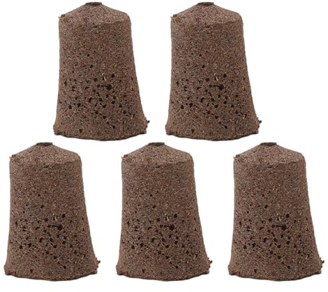 aqxreight 50 Pcs Seed Starter Sponge, Rapid Rooter Plugs for Plant Root Growth Sponges Organic Starters Plugs, Hydroponic Seed Sponge for Seedlings Block Cubes for Plants