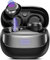 Auriculares para Dormir, 47H Mini Auriculares inalambricos Bluetooth 5.4 con Modo de Suspensión, HiFi Estéreo Cascos Inalambricos Bluetooth con Cancelación de Ruido ENC y Control Táctil, Negro Carbón