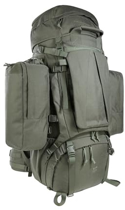 Tasmanian Tiger TT Mil OPS Pack 80+24 IRR, Militär-Rucksack, Molle-kompatibler Herren Trekking-Rucksack mit abnehmbaren Seitentaschen mit 104 Litern für Outdoor, Einsatz, Bushcraft, Bundeswehr