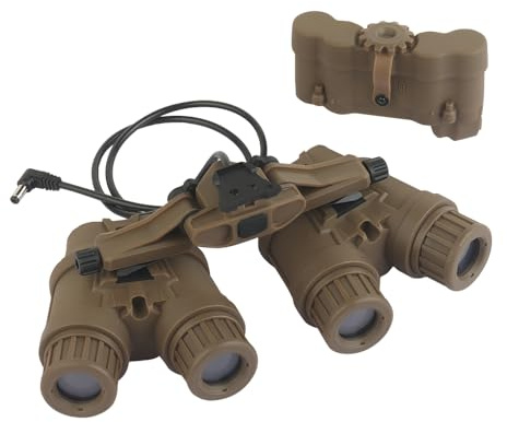 Side Flipping NVG-18 Dummy-Modell, für taktische Helme, NVG-Halterung, Airsoft, GPNVG 18, NVG, Cosplay-Display, Filmrequisiten, keine Funktion