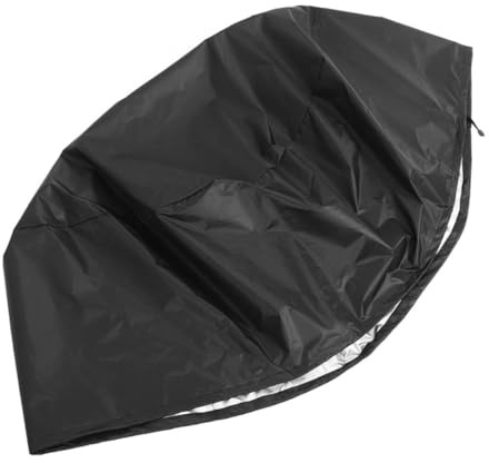 MOBUTOFU Copertura Bbq per Rotonda Protezione Resistente per Barbecue e Mobili da Esterno Pioggia e Polvere Copri Grill Versatile per e