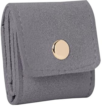 Sac Bijoux Voyage - Mini Multi Compartiments Trousse Pliable | Sac Bijoux Pliable Colliers Bagues Boucles Oreilles Bracelet, Coffret Compact Boucle, Cadeau Idéal Filles & Femmes
