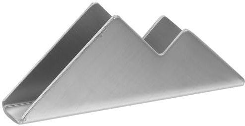 SHINEOFI Porte-Serviettes Acier Inoxydable Robuste Support Papier de Table Élégant et Compact Distributeur Polyvalent pour Maison Restaurant et Banquet